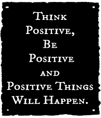 think positive