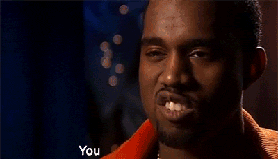 kanye stop it alright